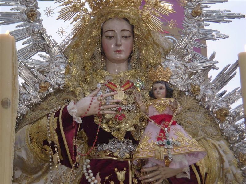 Madre y Patrona de Santiponce Coronada. Eduardo Fdez. López